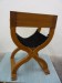 Židle s koženým sedákem (23)