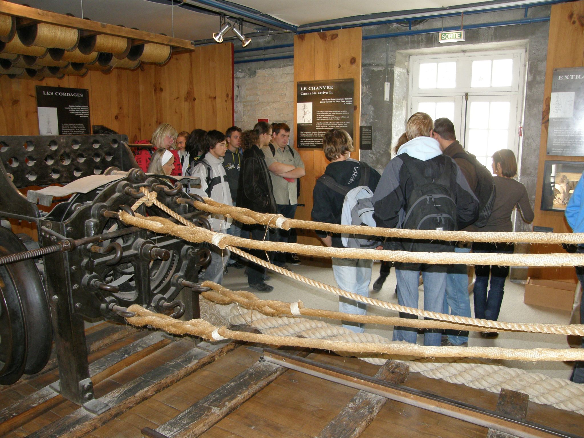 i) Rochefort - výroba provazů