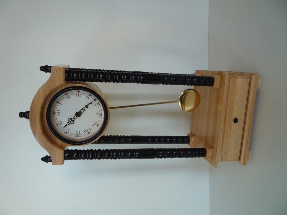 Stolní sloupkové hodiny s kyvadlem (11)