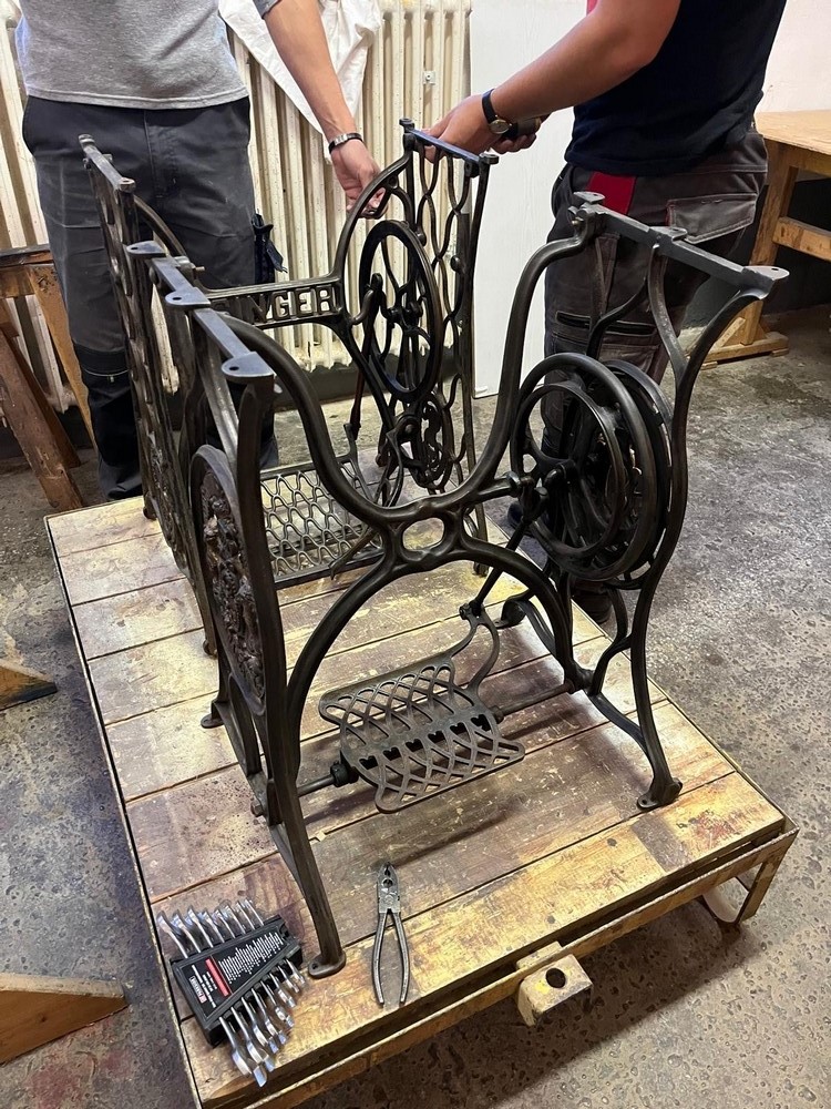 Šicí stroje průběh opravy (5)